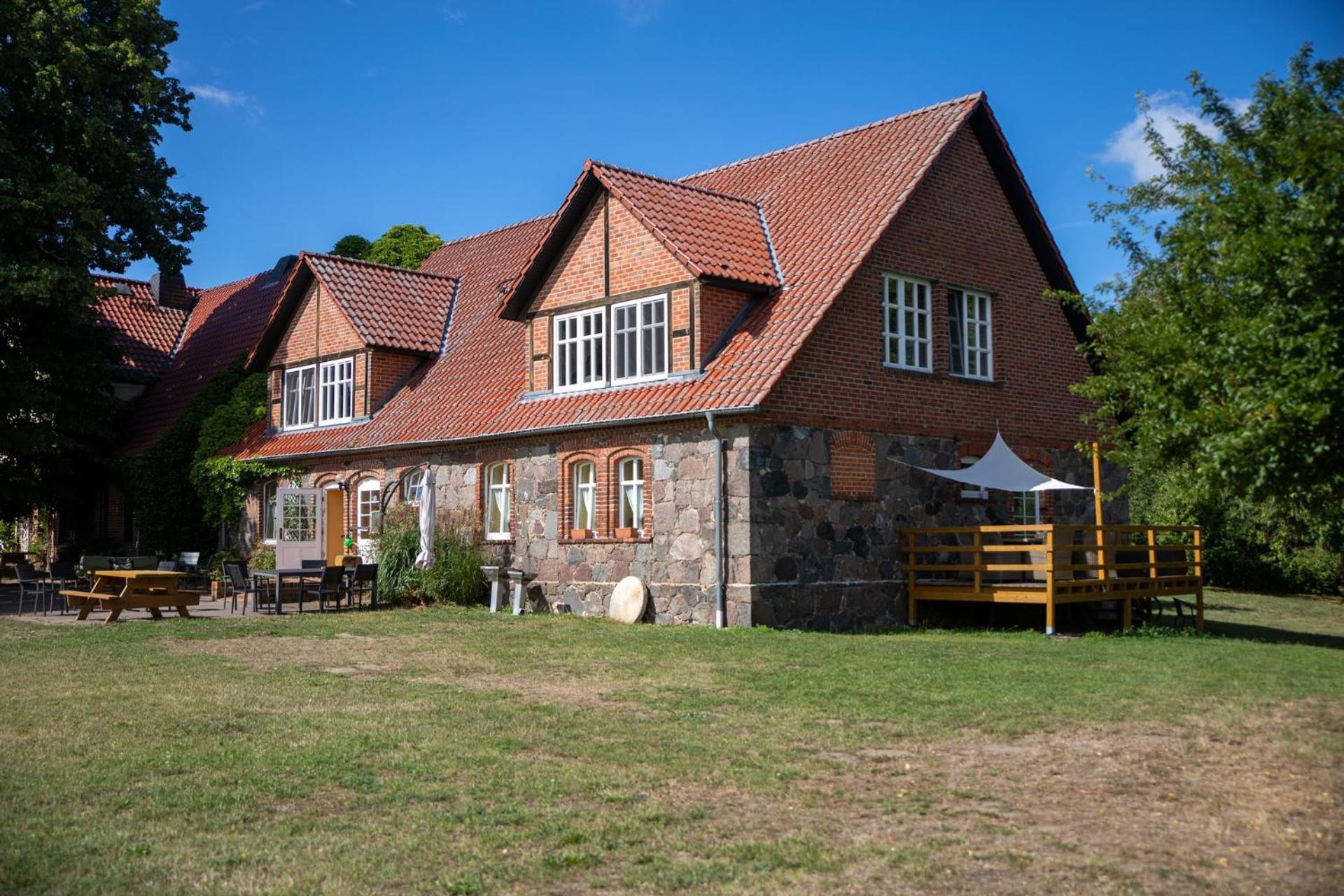 Landurlaub Auf Dem Mellenhof Apartment Funkenhagen ภายนอก รูปภาพ