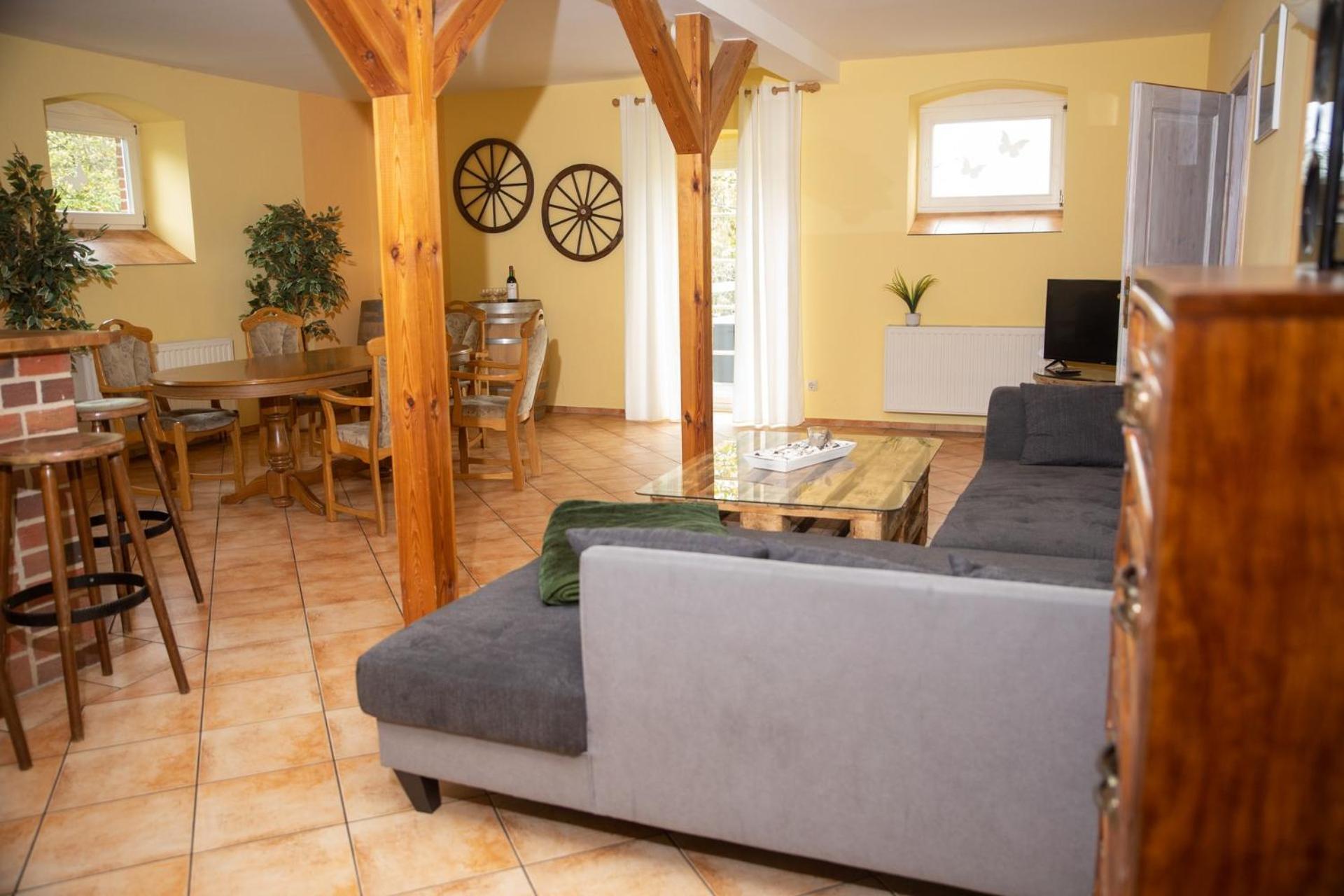 Landurlaub Auf Dem Mellenhof Apartment Funkenhagen ภายนอก รูปภาพ